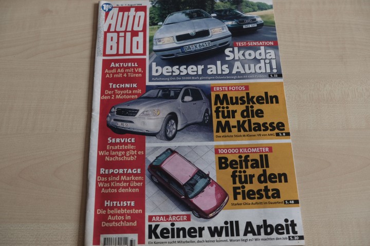 Deckblatt Auto Bild (32/1998)